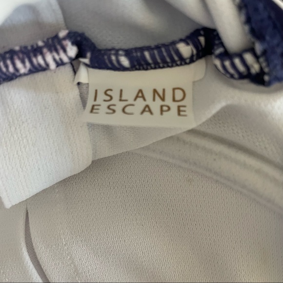 Island Escape push up floral tankini top - Picture 5 of 8